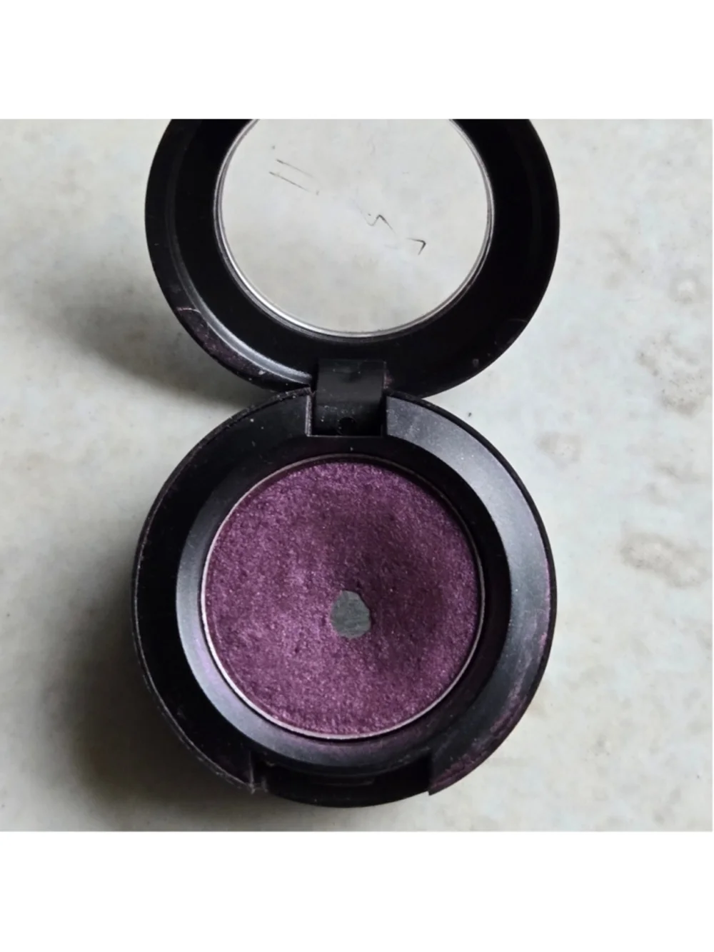 MAC Cosmetic eyeshadow in the Discontinued shade Nocturnell with a frost finish